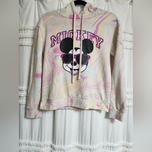 Disney Mickey Mouse tie-dye hoodie.  Size small